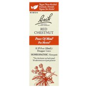 Bach Original Flower Remedies, Red Chestnut, 0.35 fl oz (10 ml)