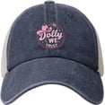 thumbnail image 1 of I'm Dolly We Trust Hat for Women Baseball Cap Adjustable Cap, 1 of 6