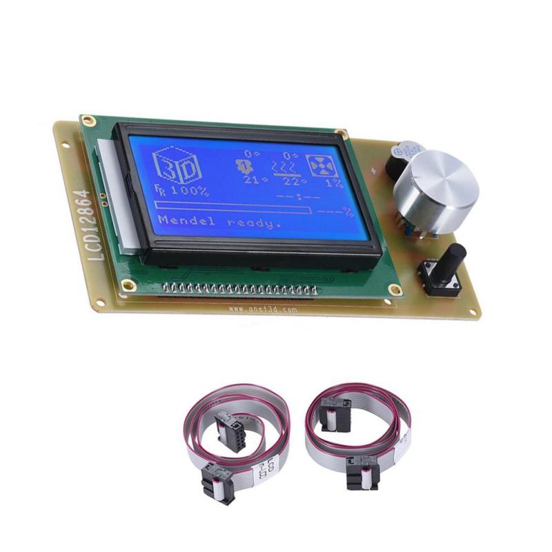 Arduino Lcd Écran LCD Hailege 12864 Pour Imprimante 3D - Contrôleur Smart Pour RAMPS 1.4, Mendel, Prusa Smart Controller Ramps 1.4