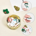 thumbnail image 5 of 8Pcs 8Styles Christmas Theme Silicone Beads Snowman Christmas Tree Holly Leaves Silicone Beads, 5 of 6