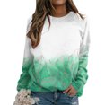 thumbnail image 4 of ICHUANYI Liquidación Mujer Moda Invierno Manga Larga Blusa Cuello Redondo Casual Jersey Tops Sudaderas ICHUANYI WER202308233132, 4 of 6