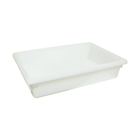 Excellante 18"x 26"x 6", 8.75 gallon Food storage box, pp, white, NSF certified, comes in each