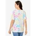 thumbnail image 2 of Woman Within Plus Size Printed Perfect Square-Neck Tee, 2 of 3