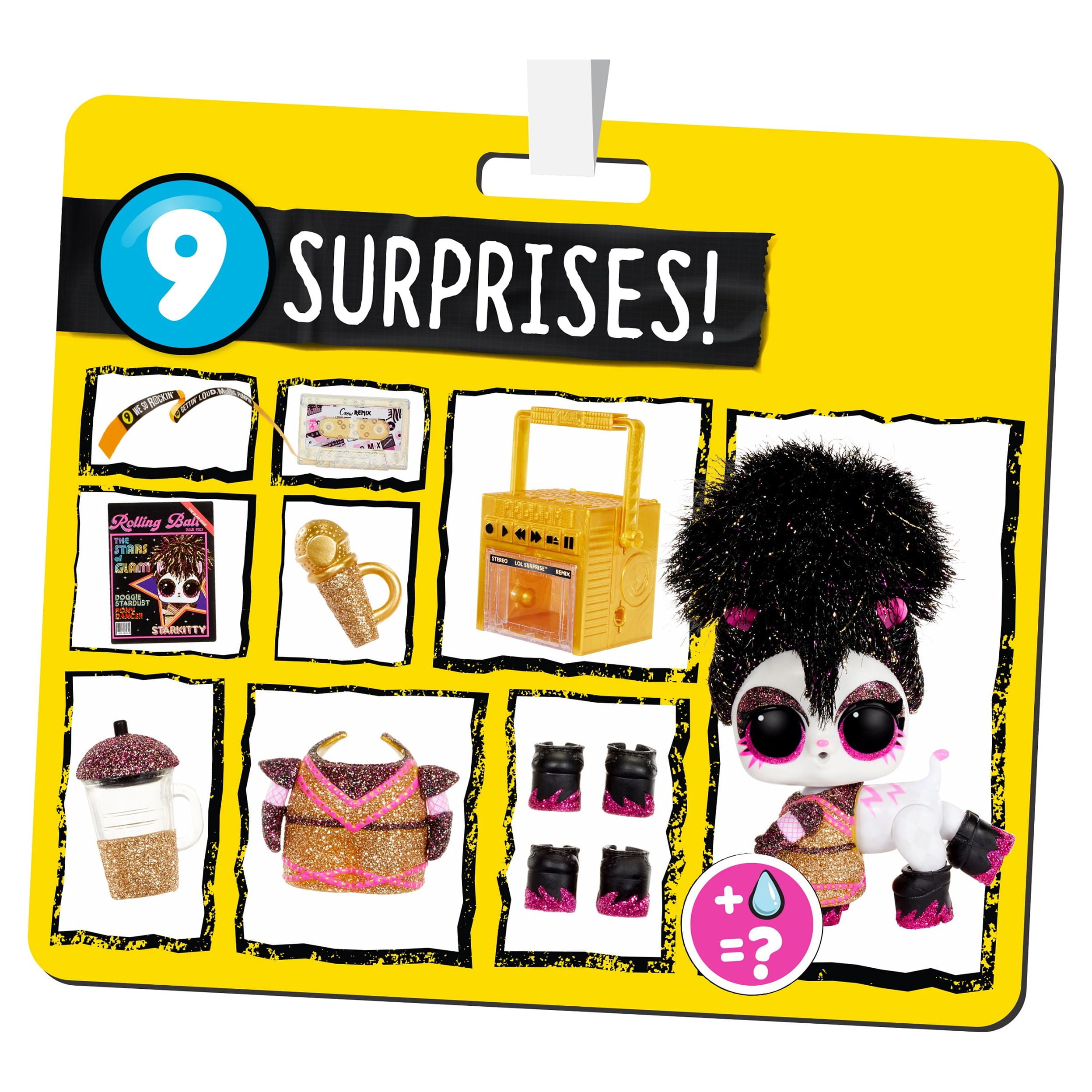 LOL Surprise ROADIE Remix Hair Flip Doll AND Sealed accessories. NEW