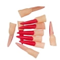 thumbnail image 3 of Advancent 10 piezas de uñas postizas, juguete para uñas, mano de obra fina, superficie lisa, accesorio de Cosplay, entretenimiento, suministros Kits de decoración para fiestas, 3 of 6