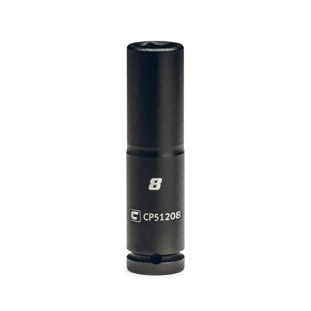 

Capri Tools 8 mm Deep Impact Socket 1/4-Inch Drive 6-Point Metric