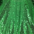 thumbnail image 4 of HXWCHs Girls Sparkling Sequins Short Cape for Stage Performance Carnival Role Play and Party Outfit 3-10 Years Green, 4 of 5