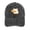 Black, variant on Cinnamon Roll Sand Colour Baseball Cap for Men Women, Adjustable Snapback Hats Cotton Hat