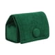 thumbnail image 1 of Joyero portátil de terciopelo para pendientes, pulseras, anillos, bolsa para niñas, mamás, gimnasios y trabajo. Verde, 1 of 9