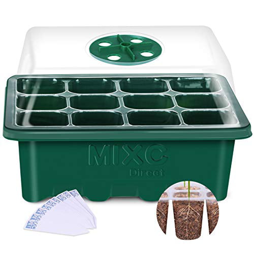 Plant Germination Starter Kit Growing 5 Pack 120-cell Seed Starter Tray kit 