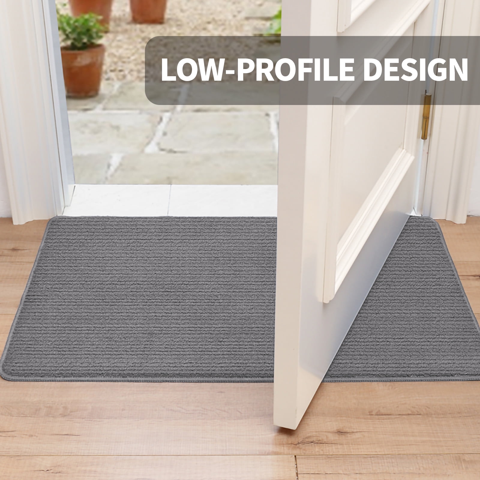 DEXI Original Indoor Doormat, Durable Absorbent Door Mats Indoor, 32x20  Machine Washable Low-Profile Inside Door Mat for Entryway
