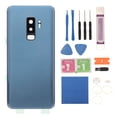 thumbnail image 2 of Carcasa de la puerta trasera del teléfono cinta preinstalada impermeable tamaño preciso cubierta trasera de cristal de la batería con lente de cámara para S9 + Plus G965, 2 of 8