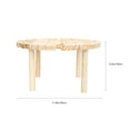 thumbnail image 4 of HORIALENCE Table de Boisson de Soirée pour Cour Arrière en Bois 1 Pce Mobilier d'Extérieur, 4 of 5