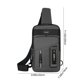 thumbnail image 3 of CaiYueKe Crossbody Chest Bag, Lightweight Sport Shoulder Sling Bag, Multi Pocket Travel Fanny Pack, Adjustable Strap Bum Bag, Casual Daypack for Outdoor Hiking Running, Portable Waist Pack, 3 of 9