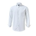 thumbnail image 4 of Year In Year Out Wrinkle Free Dress Shirt for Men Regular Fit Long Sleeve Wrinkle Resistant Shirt(175,3XL), 4 of 6