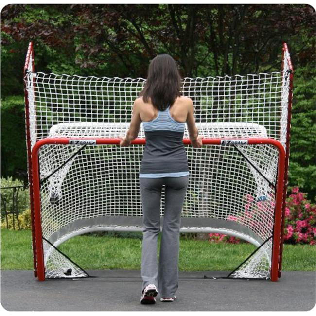 Mylec All Purpose Steel Goal Net Red Roller Hockey Indoor Outdoor Super Heavy NE for sale online 