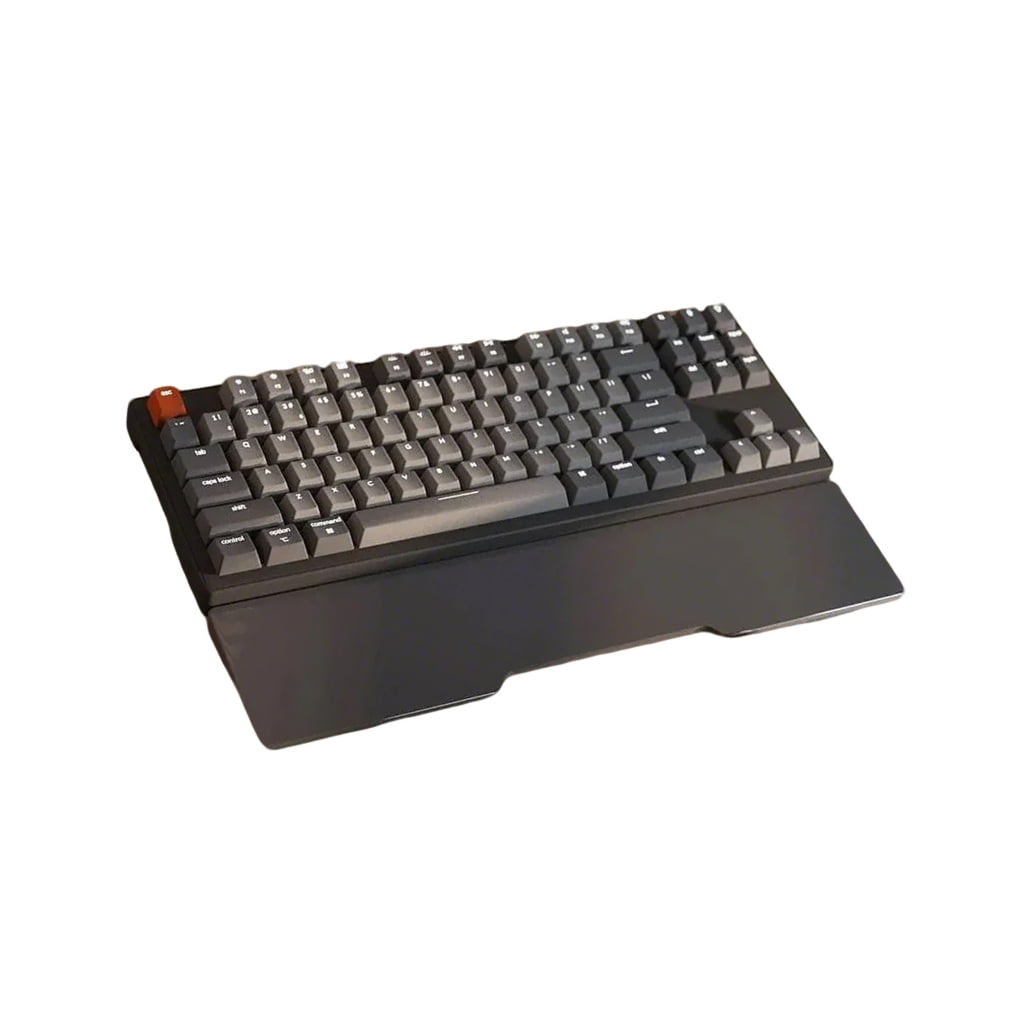 Acrylic Keyboard Wrist Rest, Ergonomic Wrist Pad for Typists and Gamers, Antislip Base