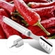 thumbnail image 3 of Descorazonador de verduras, sembradora de pimientos de acero inoxidable Descorazonador de pimientos para frutas y verduras, 3 of 9