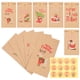 thumbnail image 1 of KAKOWELY 1 juego de cajas de dulces navideñas de papel kraft para dulces, cajas de galletas de papel, regalo de Navidad, 1 of 5