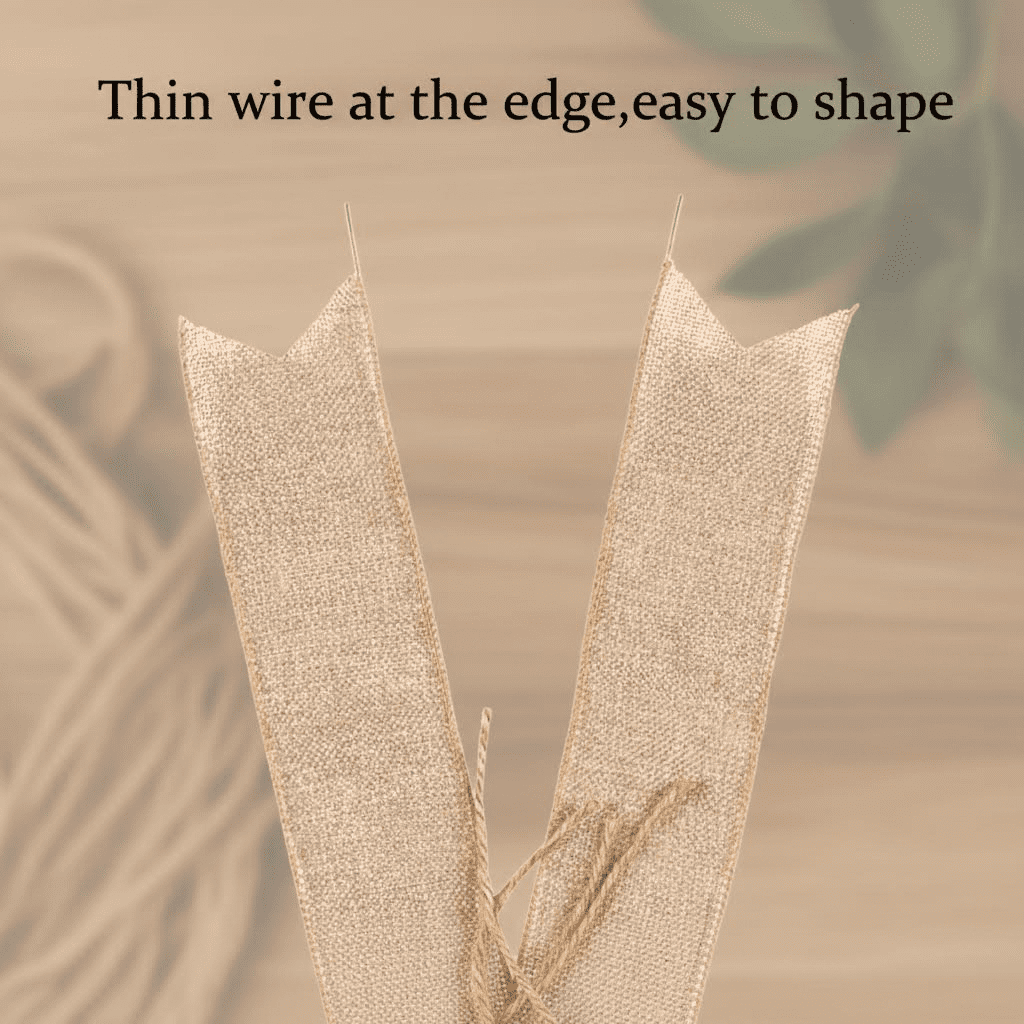 2 Pack Large Natural Jute Rope Bows for Wreaths and Crafts, Rustic Farmhouse Style Decoration for Tree Topper, Gift Wrapping, Wedding, Holiday Party, and Front Door Decor
