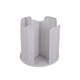 thumbnail image 2 of Yuarrent Estante de almacenamiento, portavasos, dispensador de tazas, mano de obra, tamaño compacto, exquisito hueco hacia fuera, soporte de Almacenamiento y organización del hogar Gris, 2 of 6
