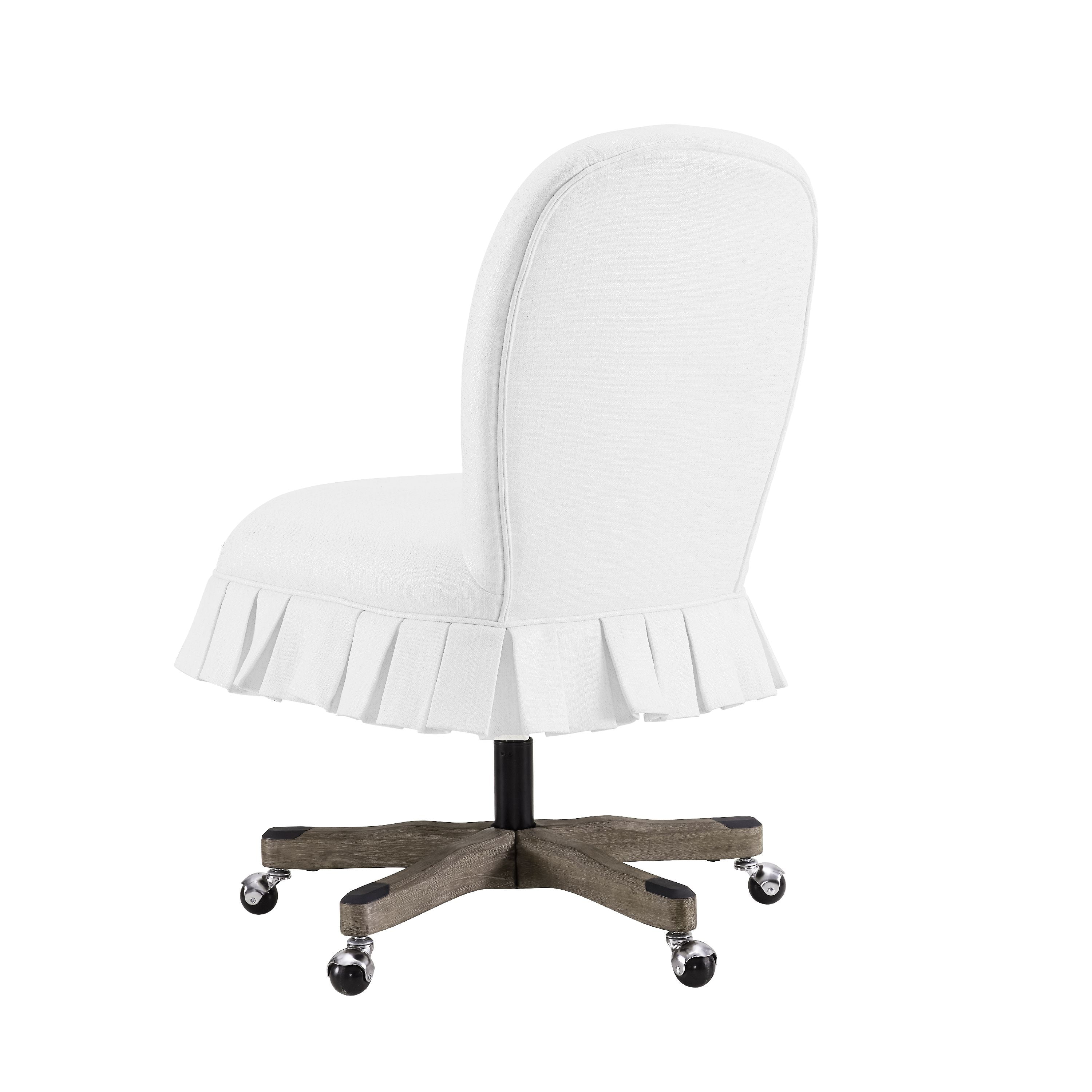 Linon Penny Office Chair Glitz 18 22 Inch Adj Seat Height