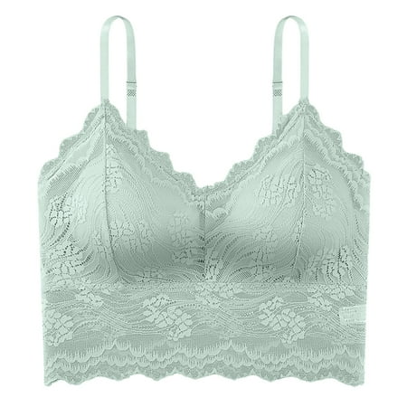 zuwimk Strapless Bras For Women Women s Constant Push Up Plunge Bra Green One Size
