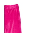 thumbnail image 2 of Wonder Nation Girls Velour Flare Pants, Sizes 4-18 & Plus, 2 of 3
