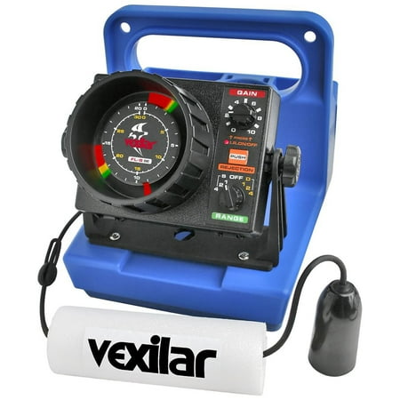 Vexilar Genz Pack Ice Fishing Sonar Flasher w/ 19-degree Ice-Ducer