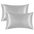 thumbnail image 4 of Satin Pillowcase (2 Pack) for Hair Skin Silk Pillow Case, Queen Size(20x30 inch), 4 of 6