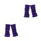 thumbnail image 4 of Sonducket 2 paquetes / lote Estilo Calentador multicolor para la piel Todos Fashinable 2 piezas Ocasiones con estilo Púrpura oscuro para Morado oscuro 1 2piezas, 4 of 6