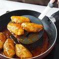 thumbnail image 5 of Köksspatel i rostfritt stål, stor stekspade, non-stick silikonspatel, 4 delar pannkaksspatel i silikon, 5 of 5