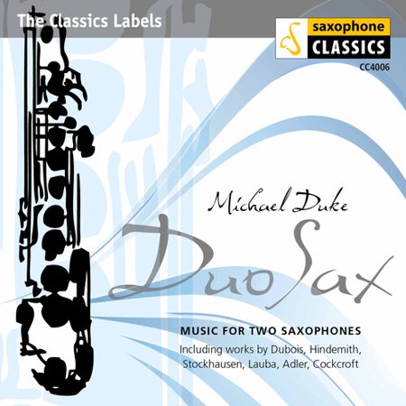 Michael Duke - Duo Sax: Music for Two Saxaphones - Music & Performance - CD