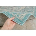 thumbnail image 4 of Luxe Weavers Oriental Blue 5'2x7'2 Area Rug Farmhouse Carpet, 4 of 5