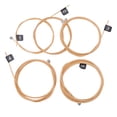 thumbnail image 2 of Bass Strings,5 String Bass Strings Musical Instrument Accessories Metal Bass Guitar Strings Streamlined Design, 2 of 9