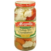 Mezzetta Italian Giardiniera Mix, 16 oz (Pack of 6)
