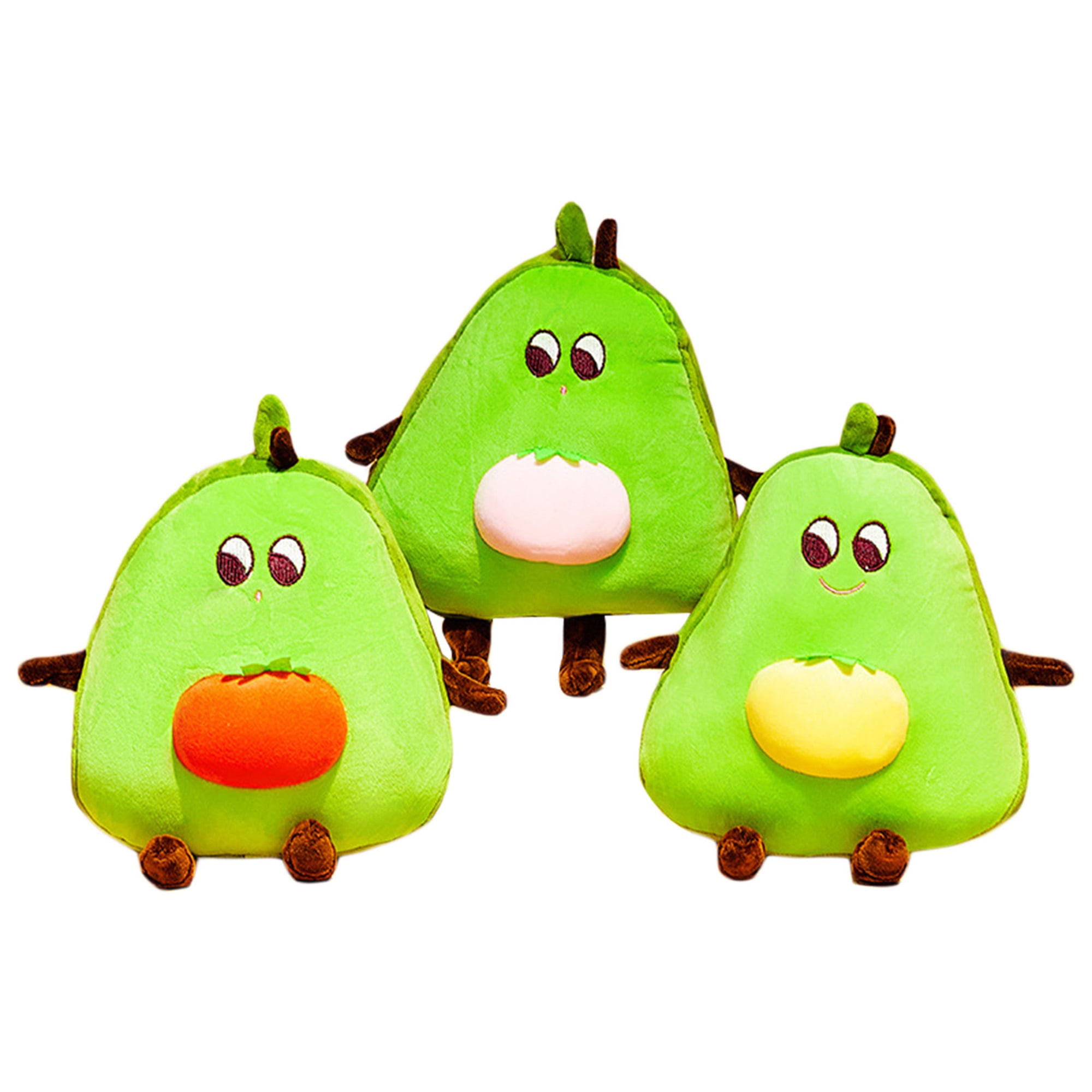 Cute Fruit Avocado Plush Toy Stuffed Doll Cushion main image 1