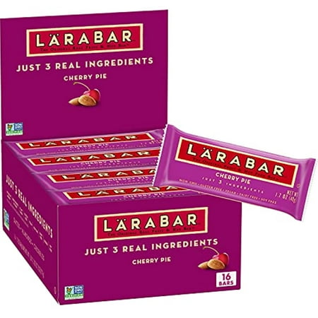 Larabar Cherry Pie Gluten Free Vegan Fruit & Nut Bar 1.7 Oz Bars 16 Ct