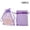 Purple, variant on Smart Jewelry Storage Organizer Box with Transparent Window and Zipper for Wardrobe and Closet Keeps Your Items Clean Safe and Well-Organized Excellent for Bedroom Living Room and Travel Use Black