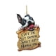 thumbnail image 3 of Colgante de coche,Adorno colgante para coche con forma de cachorro,colgante para coche con forma de perro,Lindo adorno colgante de perro con espejo retrovisor,Colgante de perro para llavero de, 3 of 9