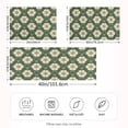 thumbnail image 4 of Pattern Yellow Green Tile Pattern Pillowcase King Size 40''x20'' Satin Double-Sided Print Soft Wrinkle Resistant, 4 of 9