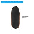 thumbnail image 2 of Uxcell Reusable Shoe Covers, Washable Thickened Boot Shoe Covers Non-Slip Shoe Protectors Covers, Brown 5 Pair, 2 of 6