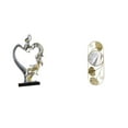 thumbnail image 1 of Figura de pareja besándose, estatua coleccionable, adorno de escritorio para dormitorio, boda, estantería, armario, decoración del hogar, espejo de pa, 1 of 8