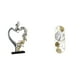 thumbnail image 1 of Estatua de pareja,Figura de pareja besándose,regalo de boda moderno,Espejo de pared,Espejo decorativo nórdico para colgar en la pared,Espejos de pared de metal decorativos para el hogar, 1 of 8