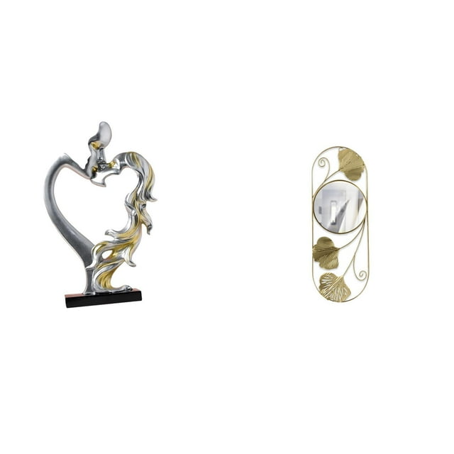 Figura De Pareja Besándose, Estatua Coleccionable, Adorno De Escritorio Para Dormitorio, Boda, Estantería, Armario, Decoración Del Hogar, Espejo De Pared Para Sala De Estar, Pasillo, Entrada.