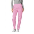 thumbnail image 4 of Adar Universal Women's Scrub Set - Warm-Up Scrub Jacket and Elastic Pull-On Pants - 902 - Sherbet - XL, 4 of 7