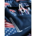 thumbnail image 3 of Ma Croix Mens Premium Pajama Pants American Pattern Knit Fleece Lounge PJ Bottom with Pockets, 3 of 6