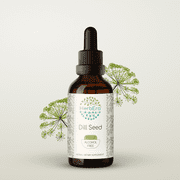 HerbEra Dill Seed Tincture, Herbal Dietary Supplement for Digestive Support, Dill Seed (Anethum graveolens) Dried Seed Extract, Natural, Alcohol-Free, Drops 2 oz