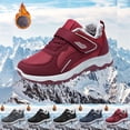 thumbnail image 5 of NOKIO Bottes d'Hiver pour Femmes Waterproof Doublées de Fourrure Chaussures de Randonnée Légères à Crochet et Boucle Ajustables Semelle Crantée Antidérapante pour l'Extérieur, 5 of 5