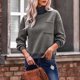 thumbnail image 4 of Tops para mujer Camisas Blusas Elegante Casual Camisas de manga larga Moda Sólido Camiseta Blusa Jersey Odeerbi ODB-5, 4 of 9